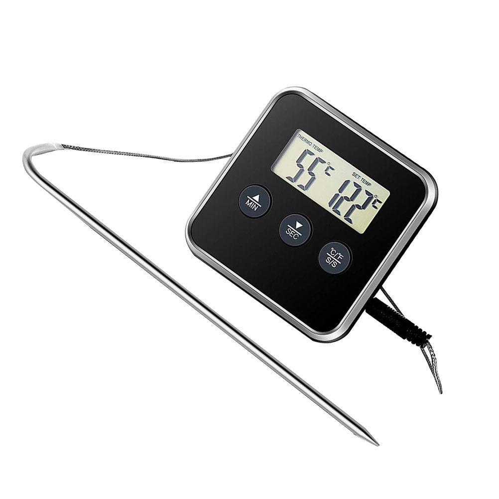 Home Cooking Reading - Digital Food Thermometer Kitchen Timer Instant