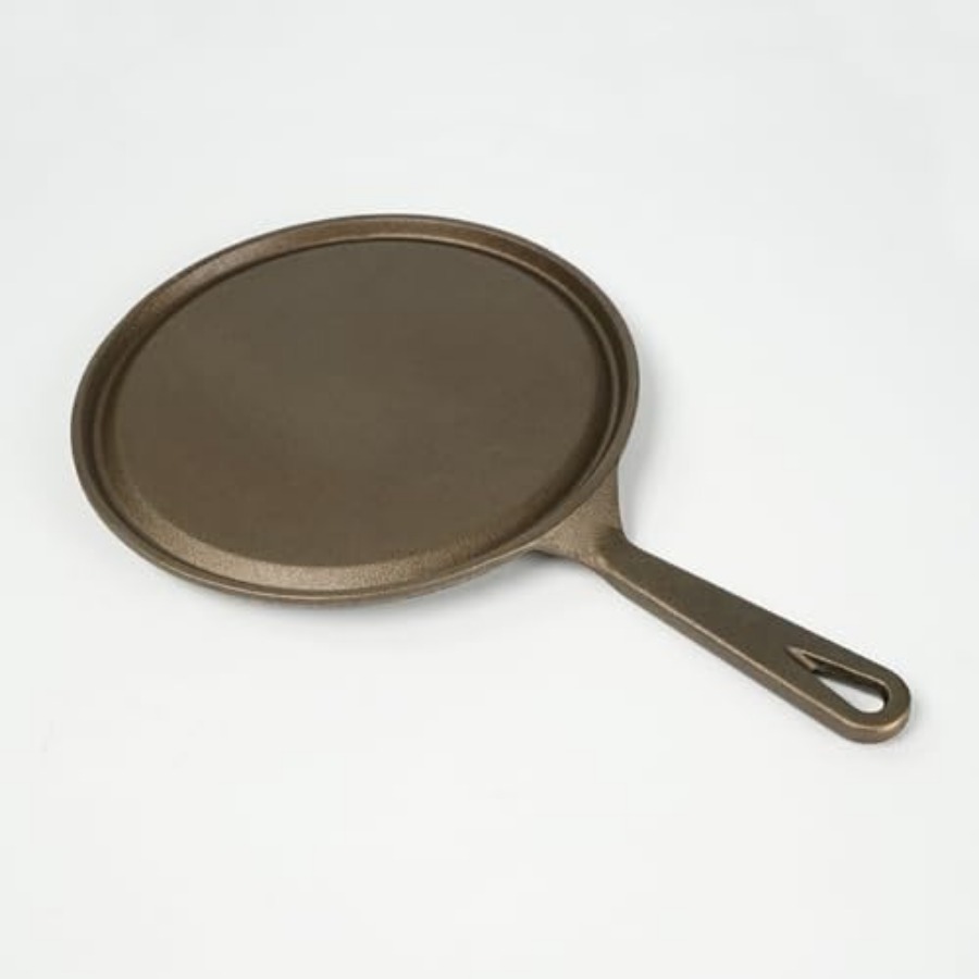Cast Iron Round Griddle Dia. 9 - Comal Griddle Round ulasan dan harga