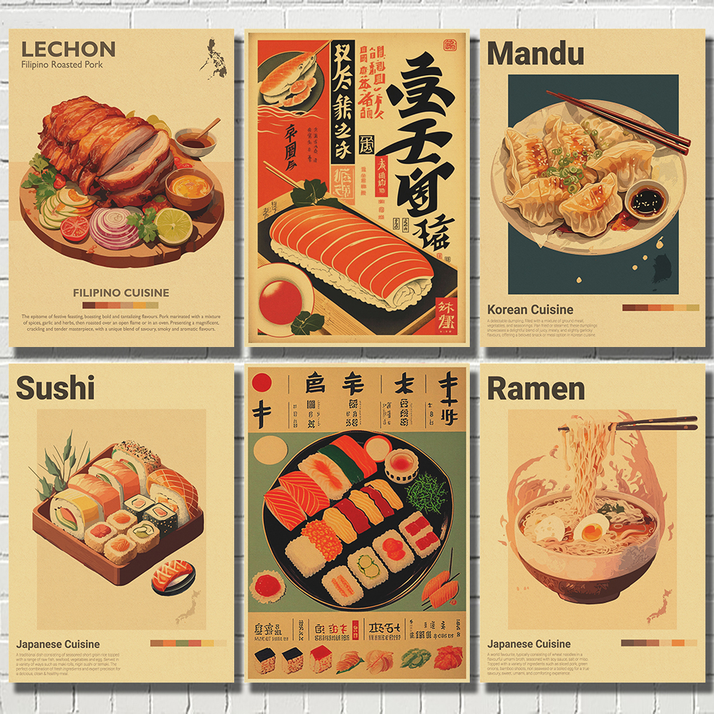 Japanese Korea Vintage Food Mo - Home Cooking Asian ulasan dan harga