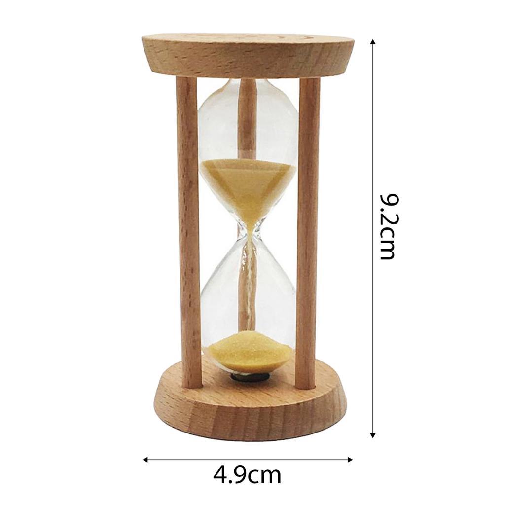 Hourglass Sand Timer Wooden Fr - Home Cooking Reading ulasan dan harga